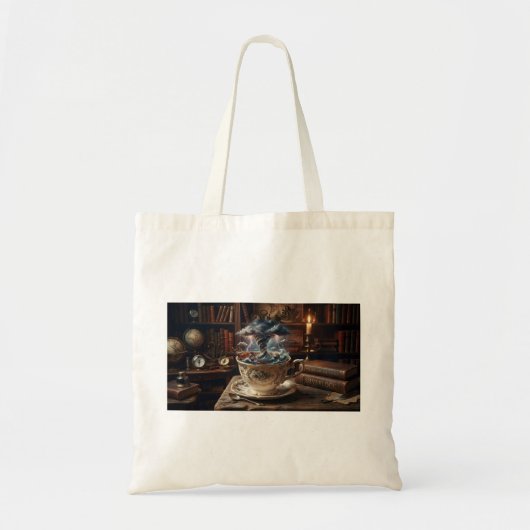 Storm in een glas water tote bag (Voorkant)
