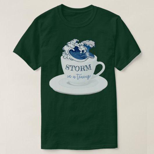 Storm in een teacup 2 t-shirt (Design voorkant)