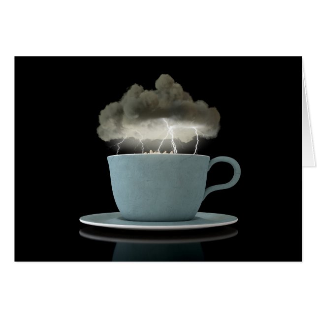 Storm in een theekopje (Voorkant Horizontaal)