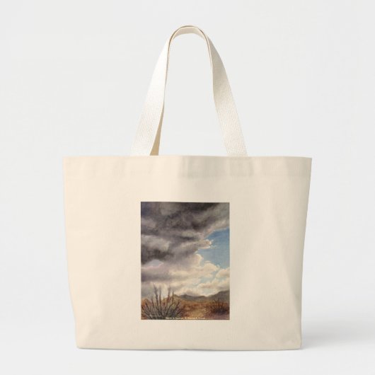 Storm in Gorman Bag Grote Tote Bag (Voorkant)