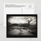 Storm in het onderdrukkingsgebergte briefkaart (Voorkant / Achterkant)