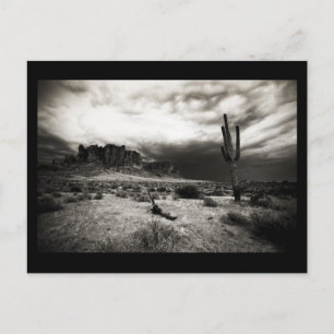 Storm in het onderdrukkingsgebergte briefkaart