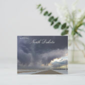 Storm in North Dakota Briefkaart (Staand voorkant)