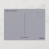 Storm in North Dakota Briefkaart (Achterkant)