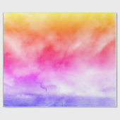 STORM IN RAINBOW KLEUREN CADEAUPAPIER (Vlak)