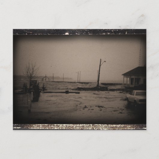 Storm in St. Andrews, NB Briefkaart (Voorkant)