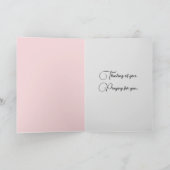 Storm in Venster Denken aan jou Kaart (Binnen)