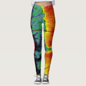 Storm-inktradar Leggings (Voorkant)