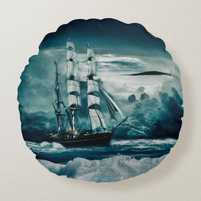 Storm is een brouwsel rond kussen (Voorkant)