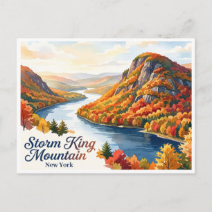 Storm King Mountain Cornwall New York Briefkaart