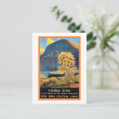 Storm King New York Central Lines Briefkaart (Staand voorkant)