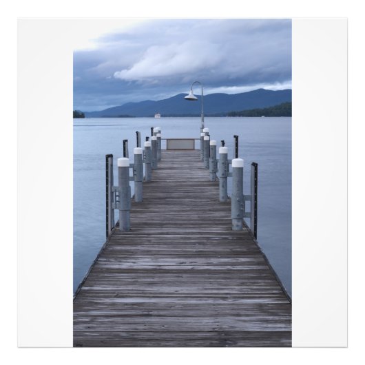 Storm komt binnen foto afdruk (Voorkant)