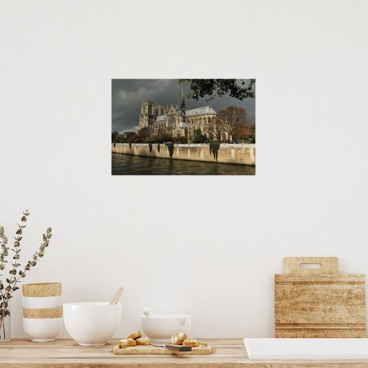 Storm komt eraan poster (Keuken)