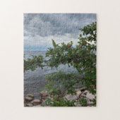Storm komt uit Apple Tree Lake Puzzle Legpuzzel (Verticaal)