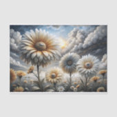 Storm Light Daisy Decoupage Tissuepapier (Voorkant)