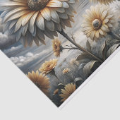 Storm Light Daisy Decoupage Tissuepapier (Detail)