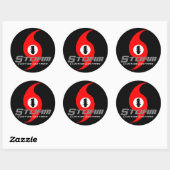 STORM Logo Ronde Sticker (Vel)