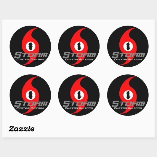 STORM Logo Ronde Sticker (Vel)
