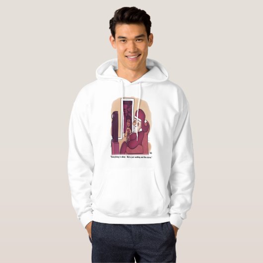 Storm Mannen Hoodie (Voorkant volledig)