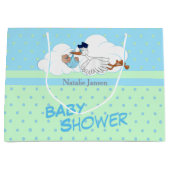 Storm met een Cute Little Baby Boy Groot Cadeauzakje (Voorkant)