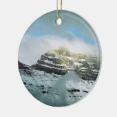 Storm Mountain Keramisch Ornament (Links)