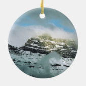 Storm Mountain Keramisch Ornament (Achterkant)