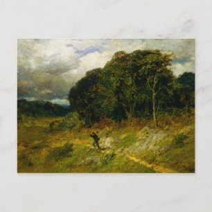 Storm naderen - Edward Mitchell Banister Briefkaart