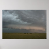 Storm naderend Poster Boerderij (Voorkant)