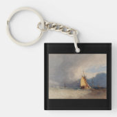 Storm nadert 1830 sleutelhanger (voorkant)