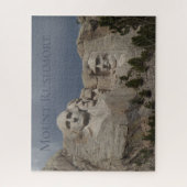 Storm nadert berg Rushmore Jigzaag Puzzle Legpuzzel (Verticaal)