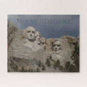 Storm nadert berg Rushmore Jigzaag Puzzle Legpuzzel (Horizontaal)