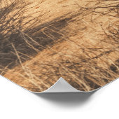 Storm nadert bij Joshua Tree Poster (Hoek)