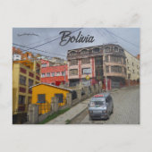 Storm nadert in La Paz Bolivia Briefkaart (Voorkant)