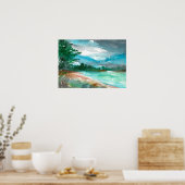 Storm nadert poster (Keuken)