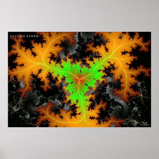 Storm najaar poster (Voorkant)