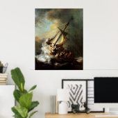 Storm on the Sea of Galilee Poster (Thuiskantoor)