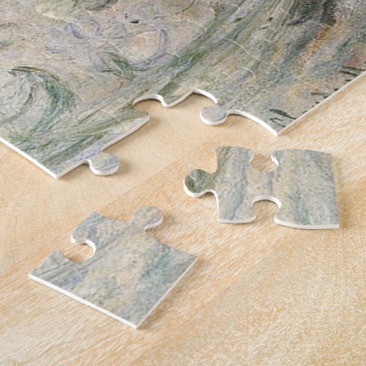 Storm op Belle-Ile Monet Fine Art Legpuzzel (Zijkant)
