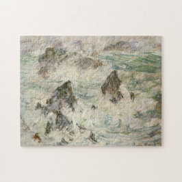 Storm op Belle-Ile Monet Fine Art Legpuzzel