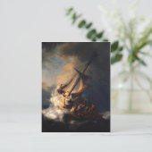 Storm op het Meer van Galilea Briefkaart (Staand voorkant)