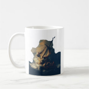 Storm op het Meer van Galilea door Rembrandt Kunst Koffiemok