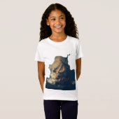 Storm op het Meer van Galilea door Rembrandt Kunst T-shirt (Voorkant volledig)