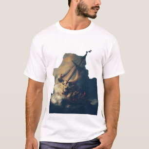Storm op het Meer van Galilea door Rembrandt Kunst T-shirt