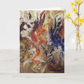 Storm op het wenskaart van het Strand Kaart (Gele Bloem)