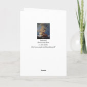 Storm op het Zee van Galilee Kaart (Achterkant)