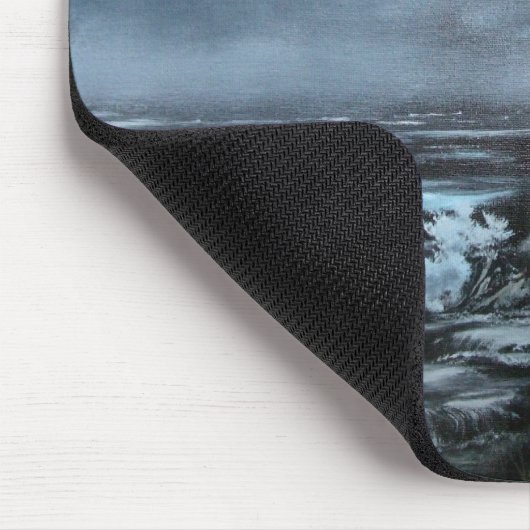 Storm op High Tide Mousepad Muismat (Hoek)
