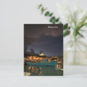 Storm op Malta Briefkaart (Staand voorkant)