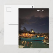 Storm op Malta Briefkaart (Voorkant / Achterkant)