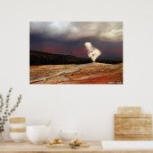 Storm op Old Faithful Poster (Keuken)