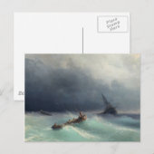 Storm op Zee Briefkaart (Voorkant / Achterkant)