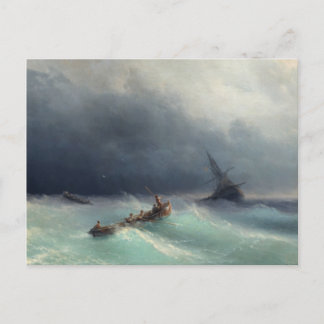 Storm op Zee Briefkaart